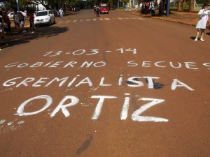 Repudio por la detención de Ortiz